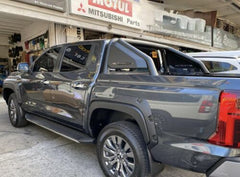 Wheel Arches Black ABS Fender Flare Set of 6 for Mitsubishi TRITON MV GLS GLX 2024-2025