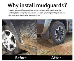 4PCS Mud Guard Set Mud Flaps Black Fender For GWM CANNON ALPHA 2024-2025