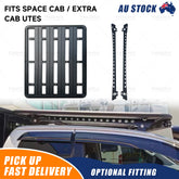 1350x1250mm Aluminum Roof Rack Platform For Space Cab/Extra Cab-RANGER/HILUX/DMAX/BT50