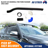 Black Stainless Steel Snorkel Kit For FORD RANGER 2012-2021