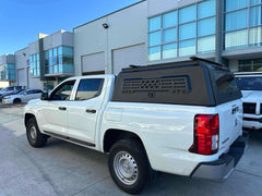 Heavy Duty Aluminum Canopy with Side Storage For MITSUBISHI MV TRITON 2024-2025