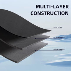 Anti-Slip Waterproof TPE Rubber Floor Mats Full Set with Door Sill For 2025 BYD SHARK 6