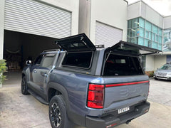 Solid Aluminum Canopy with Dual Sliding Lift-Up Windows For 2025 BYD Shark 6