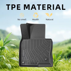 Anti-Slip Waterproof TPE Rubber Floor Mats Full Set with Door Sill For 2025 BYD SHARK 6