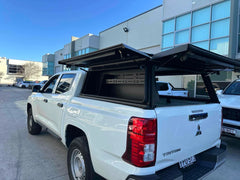 Heavy Duty Aluminum Canopy with Side Storage For MITSUBISHI MV TRITON 2024-2025