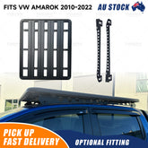 1500mm x 1250mm Aluminum Roof Rack with Backbone For VW AMAROK 2010-2022 DUAL CAB