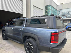 Solid Aluminum Canopy with Dual Sliding Lift-Up Windows For 2025 BYD Shark 6