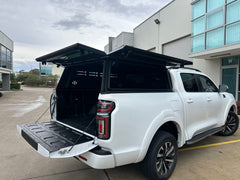 Heavy Duty Aluminum Canopy with Side Storage For GWM CANNON 2021-2025