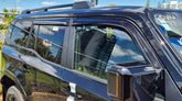 Black Weathershield Window Visors Set For NEW TOYOTA PRADO LC250 2024+
