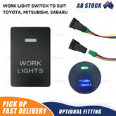 SHORT Type Push Switch Work Light Button For Mitsubishi MQ MR Pajero Sports