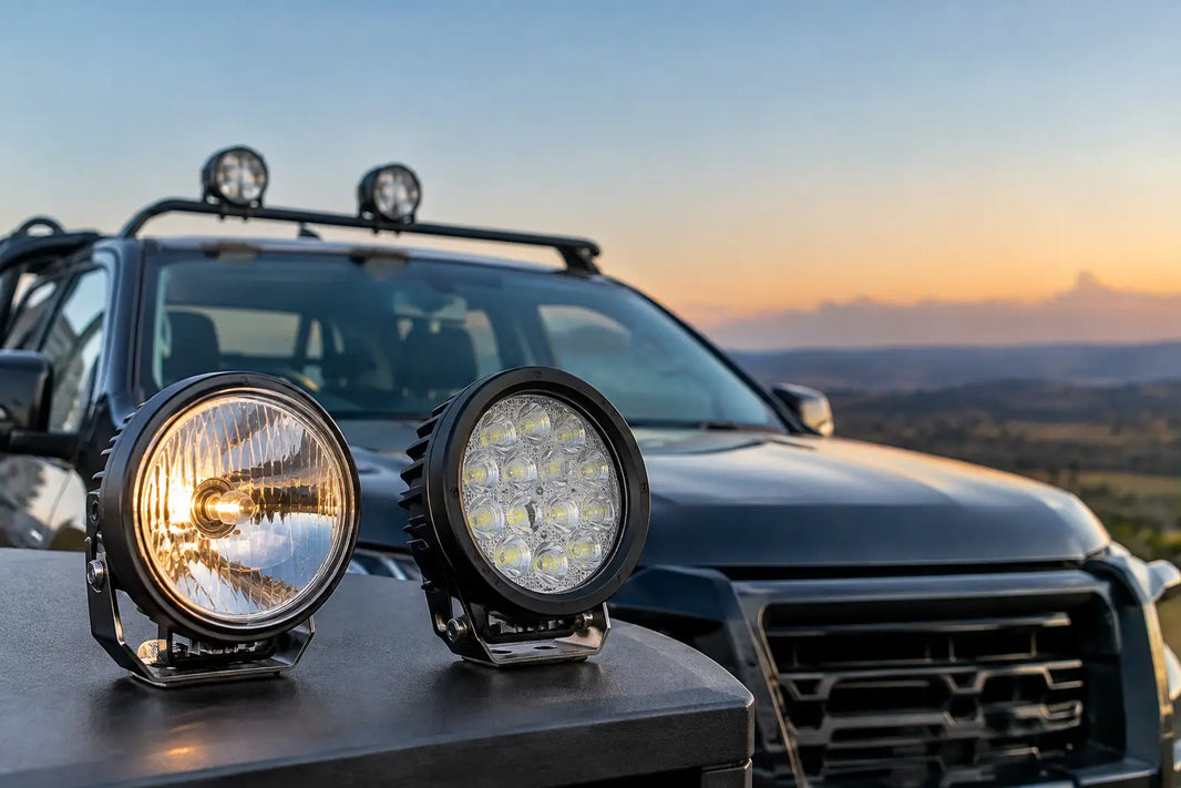 Halogen Versus LED Spotlights for Your Ute