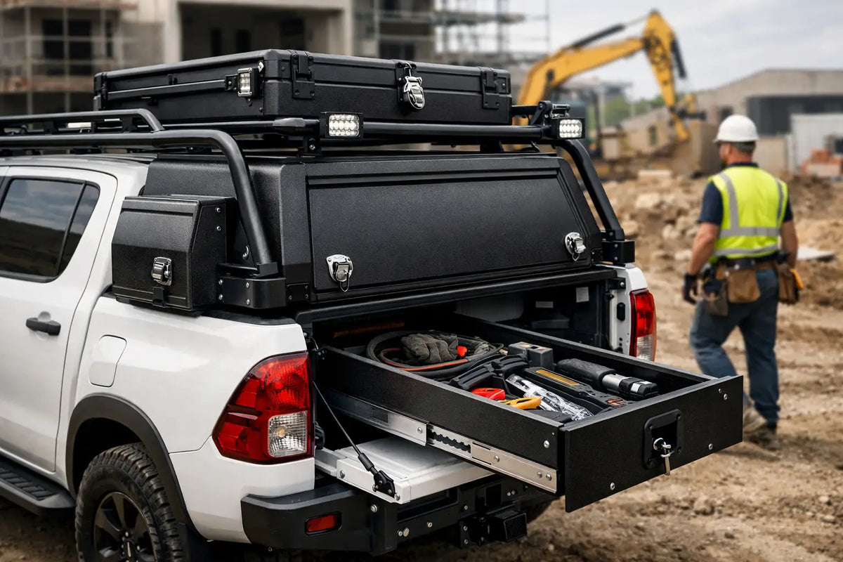 Which Ute Accessories Add Security on Site?