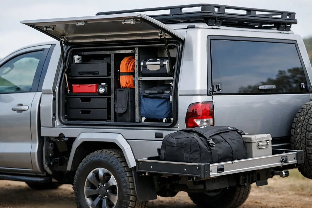 Choosing a Ute Canopy With Side Storage