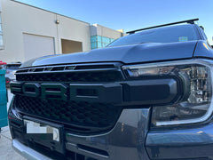 Raptor Grille with White LED Lights For Ford Ranger 2022-2025 XLT/SPORT/WILDTRAK/Platinum