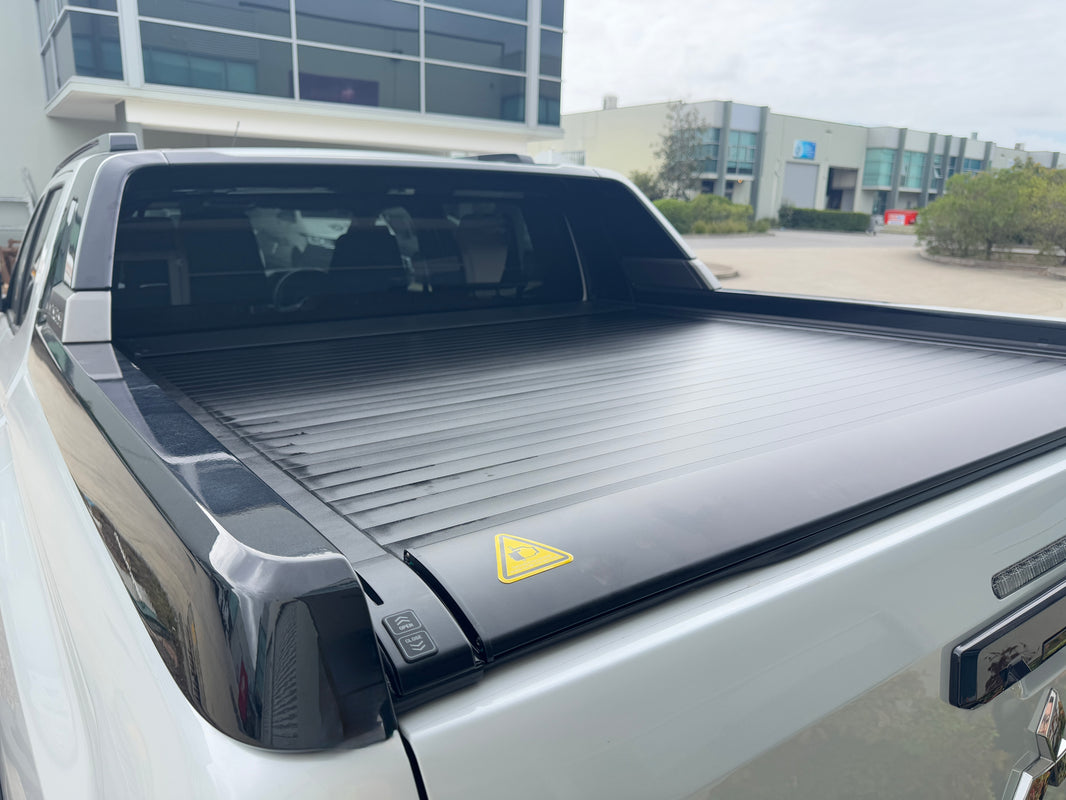 Upgraded Electric Roller Shutter Tonneau Cover for Mitsubishi Triton MV GSR 2024-2026
