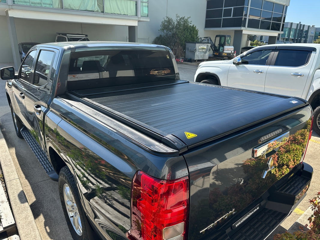 Upgraded Electric Roller Shutter Tonneau Cover for Mitsubishi Triton MV GLX GLS 2024-2026
