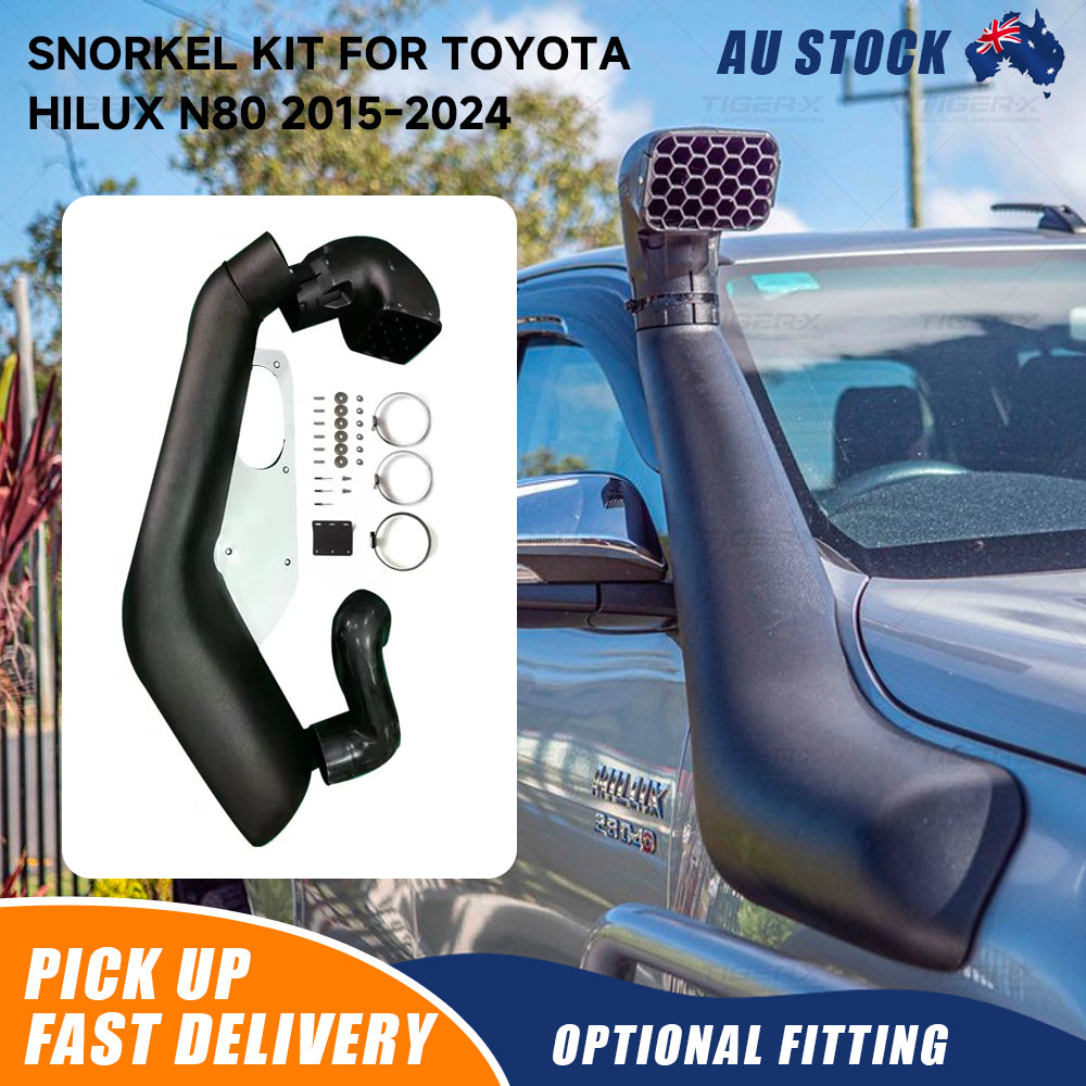 4WD Raised Air Intake Snorkel Kit for Toyota HiLux N80 2015-2025