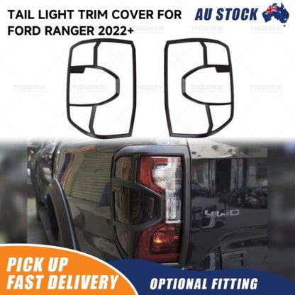 Tail Light Surround Trim Cover Set For Ford Ranger Next Gen 2022-2025