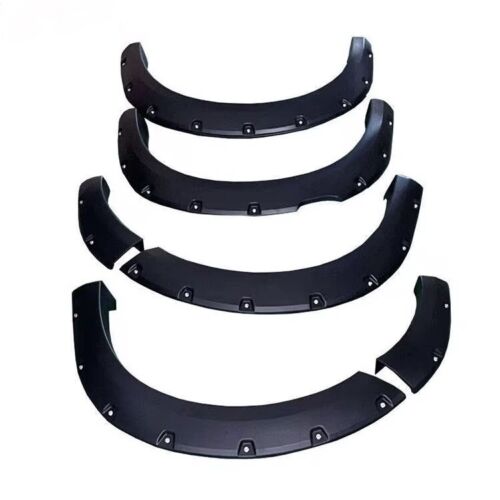 Smooth Matte Black Wheel Arch Fender Flare Set of 6 For Ford Ranger Next Gen 2022-2024 — view 2