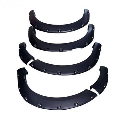 Smooth Matte Black Wheel Arch Fender Flare Set of 6 For Ford Ranger Next Gen 2022-2024 — view 2