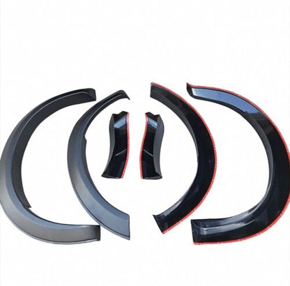 Matte Black Wheel Arch Fender Flare Set of 6 For Ford Ranger Next Gen 2022-2024 — view 3