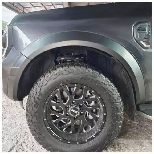 Matte Black Wheel Arch Fender Flare Set of 6 For Ford Ranger Next Gen 2022-2024 — view 8