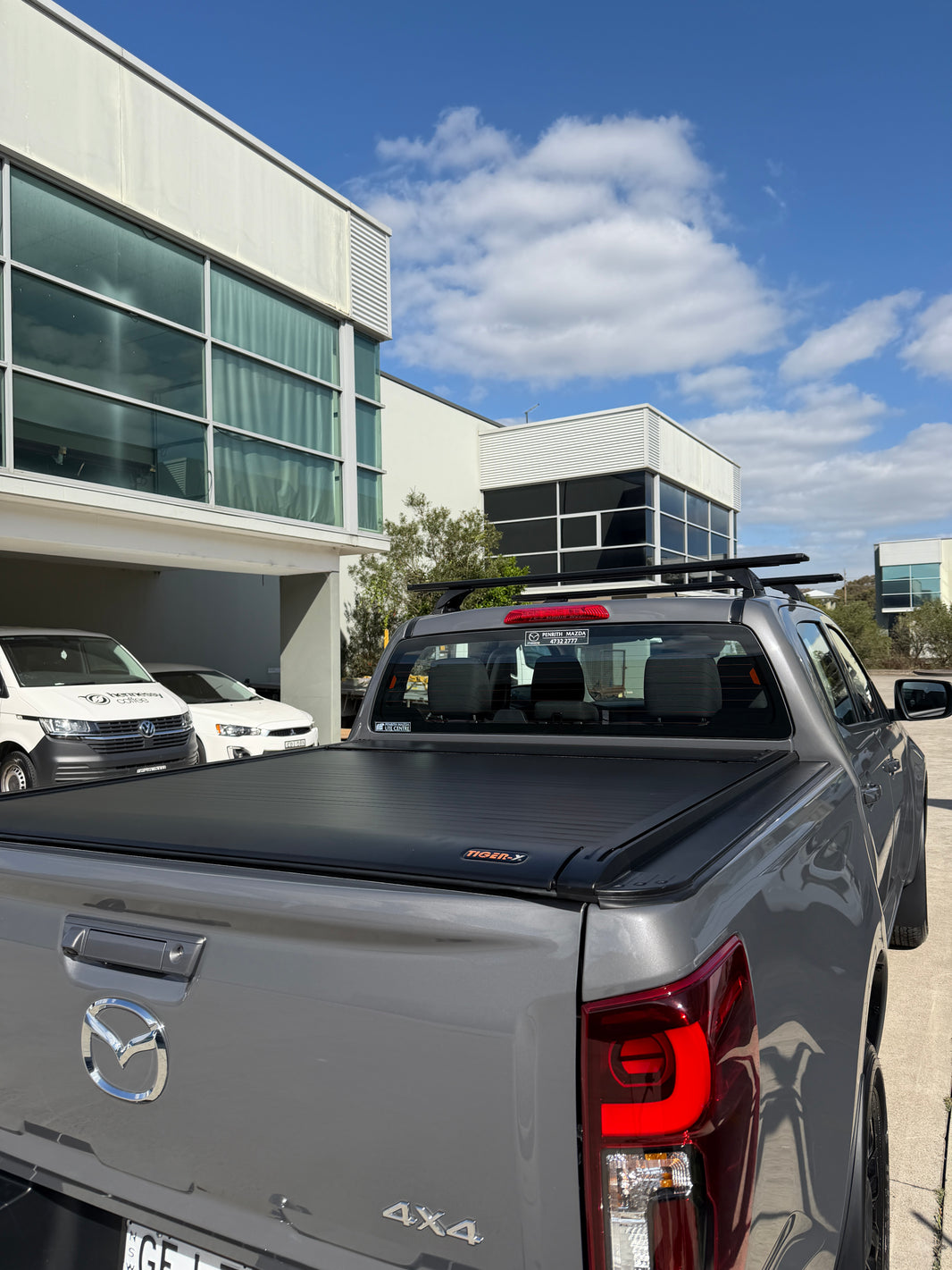 Upgraded Electric Roller Shutter Tonneau Cover for Mazda BT-50 2020-2026 — Aluminium Ute Tub Cover