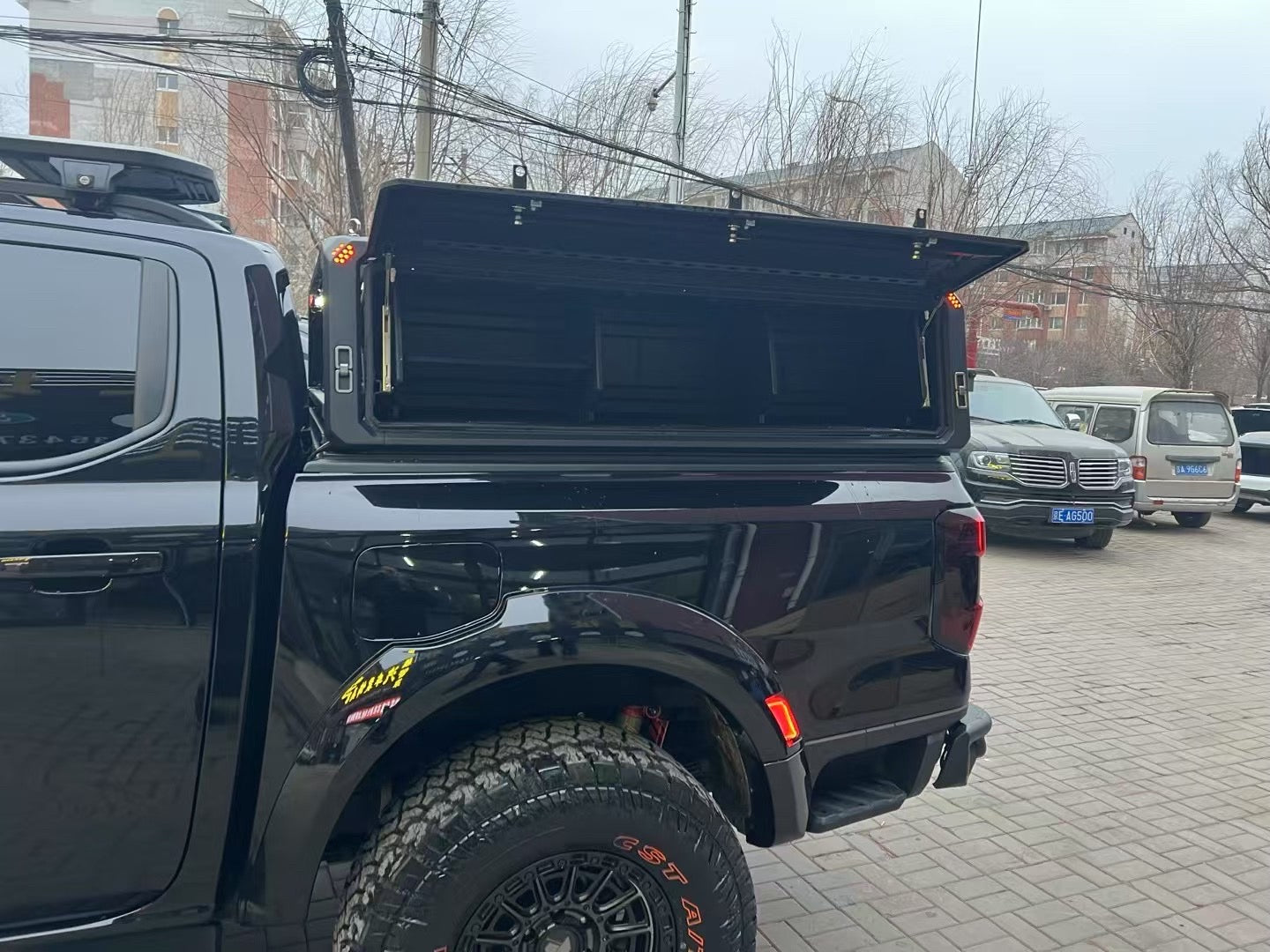 Heavy Duty Multi Functional Tub Rack Integrated Setup Canopy For 2025 BYD Shark 6 UTE