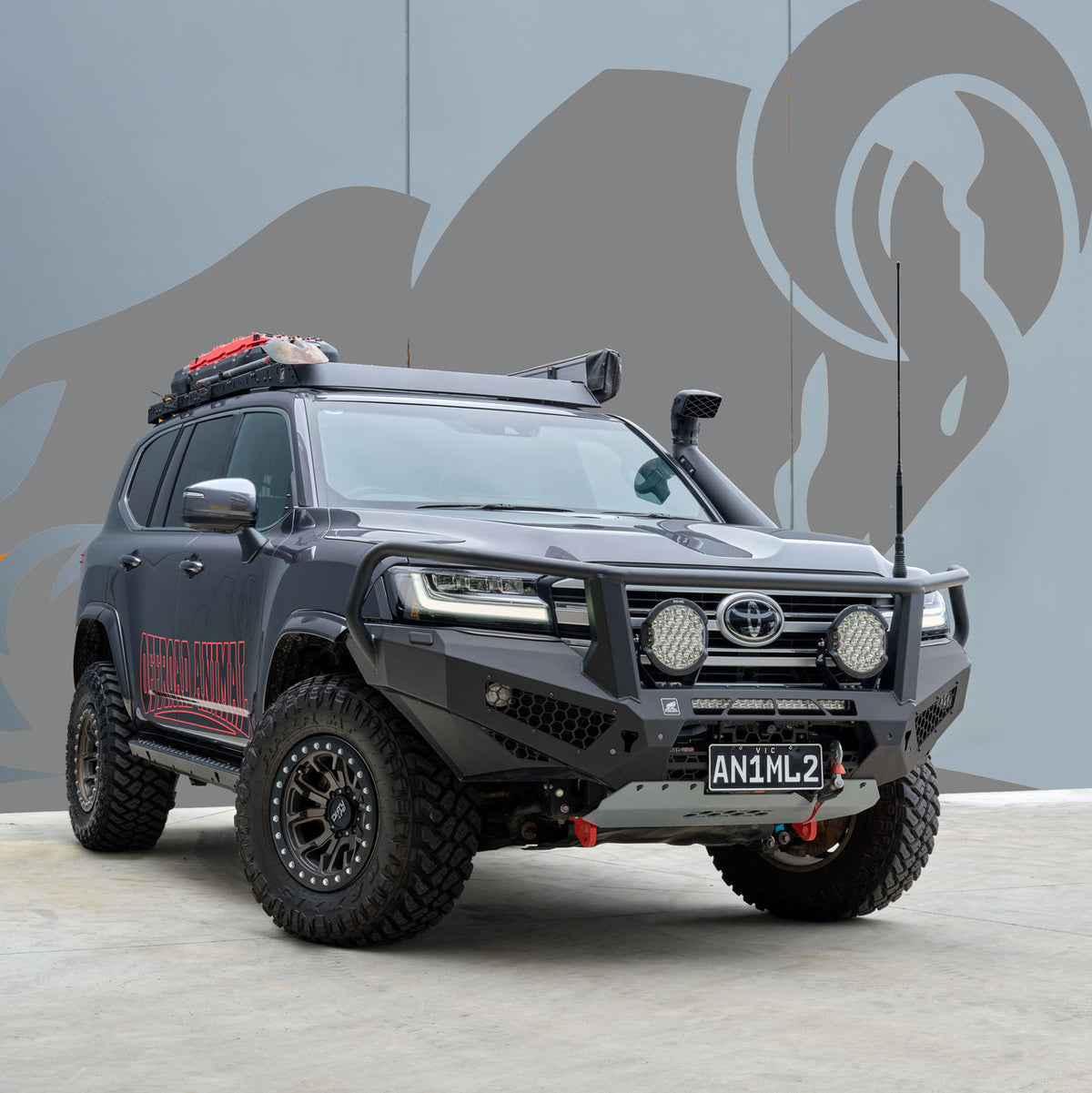 Offroad Animal Toro Bull bar, suitable for Toyota Land Cruiser 300 Series, 2021 on — view 3