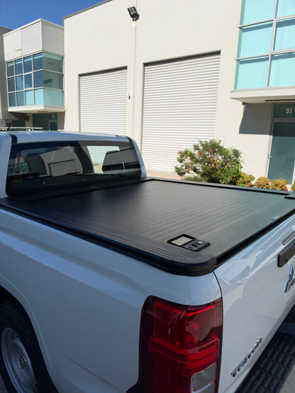 Dual Lock Manual Roller Shutter Tonneau Cover — To Suit Mitsubishi Triton GLX, GLS & GLX-R Dual Cab 2024-2026 | Aluminium Retractable Ute Tub Cover