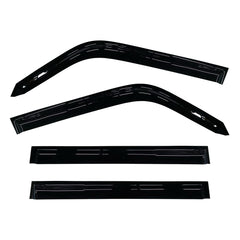 Black Weathershield Window Visors Set For NEW TOYOTA PRADO LC250 2024+