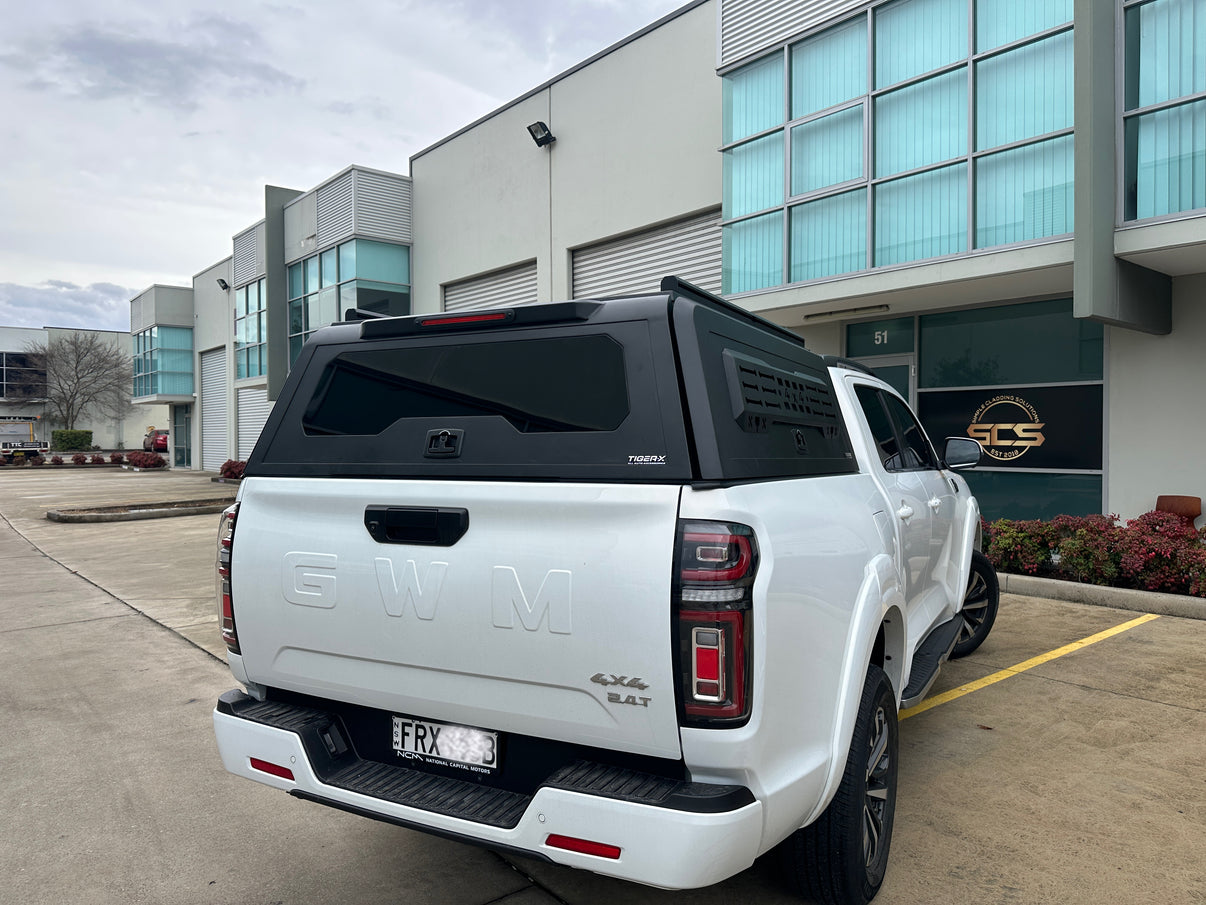 Heavy Duty Aluminum Canopy with Side Storage for GWM Cannon 2021-2026 — view 2