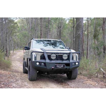 RAXAR Looped Bull Bar X Model Kia Tasman