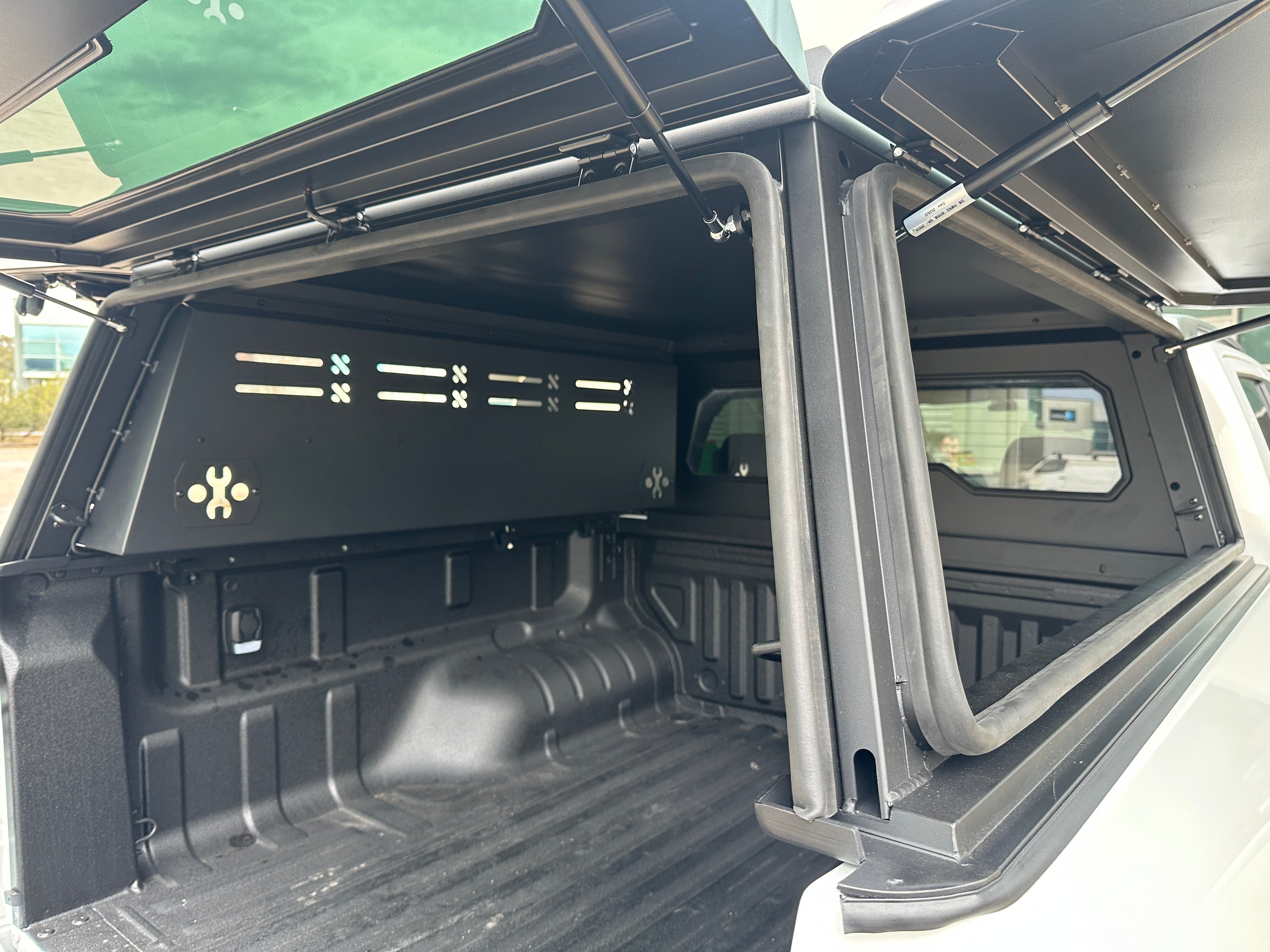Heavy Duty Aluminum Canopy with Side Storage For GWM CANNON 2021-2025