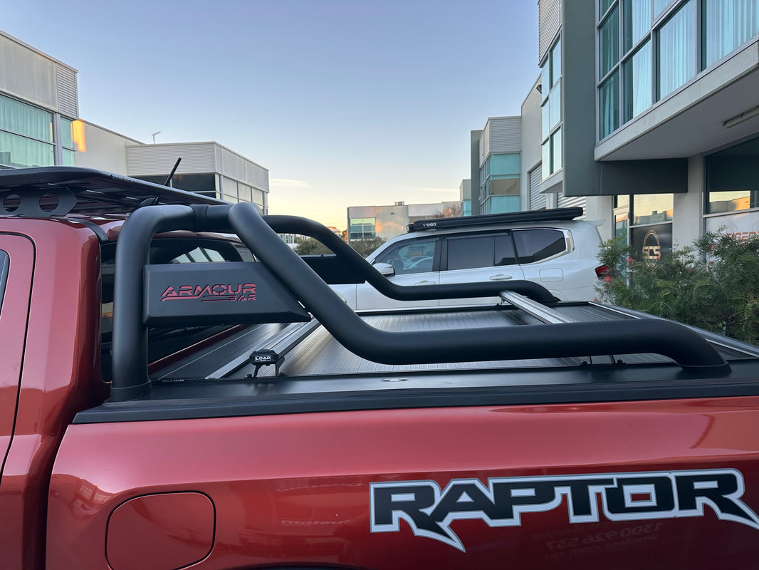 HSP Armour Bar UTE Sports Bar Rear Roll Bar Matt Black