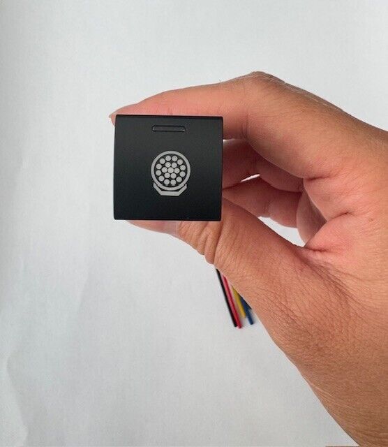 SQUARE Push Replacement Switch For NEW Toyota Landcruiser Prado Hiace