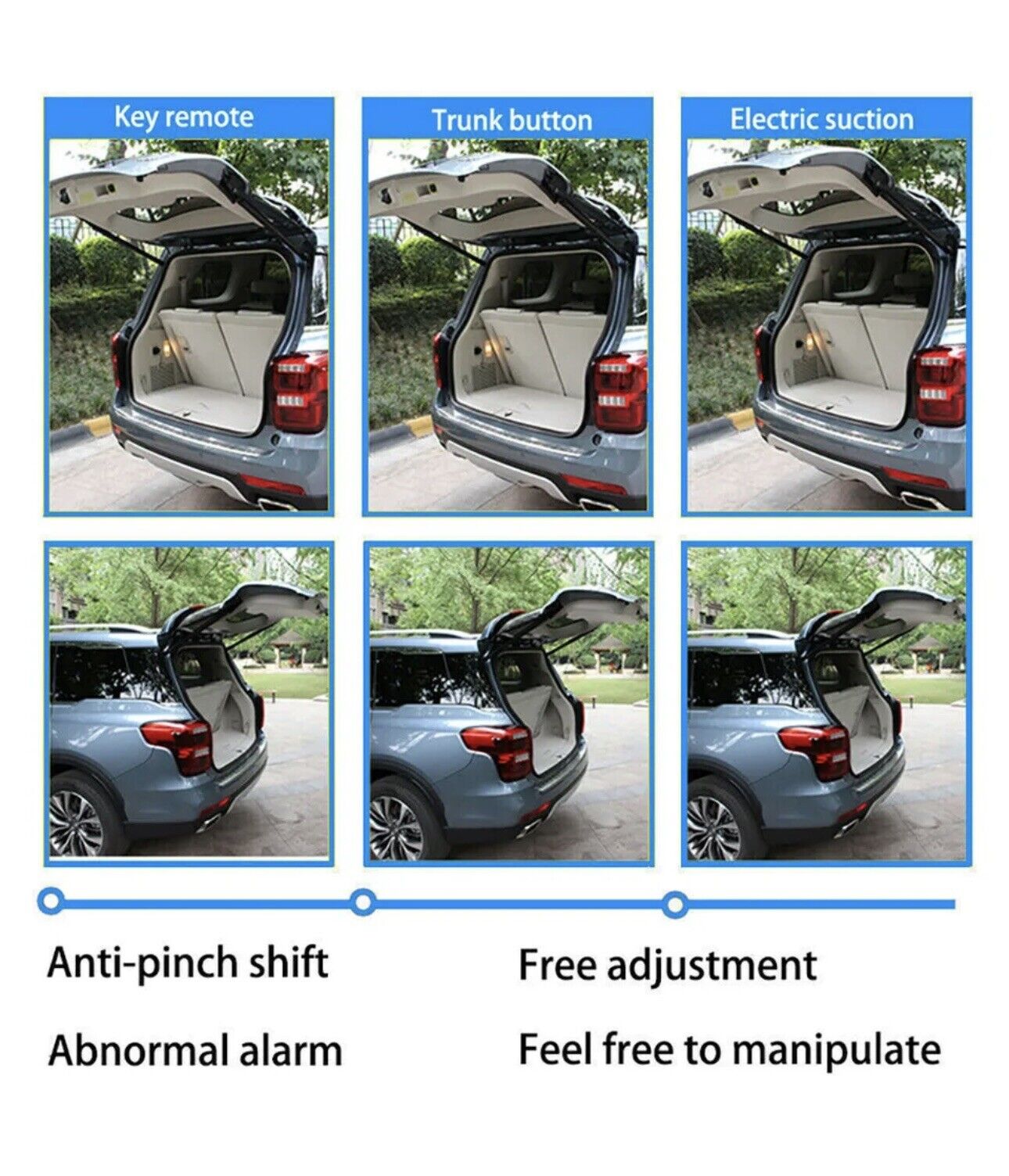 Smart Auto Electric Power Remote Tail Gate Lift Kit For HONDA H-RV 2015-2024