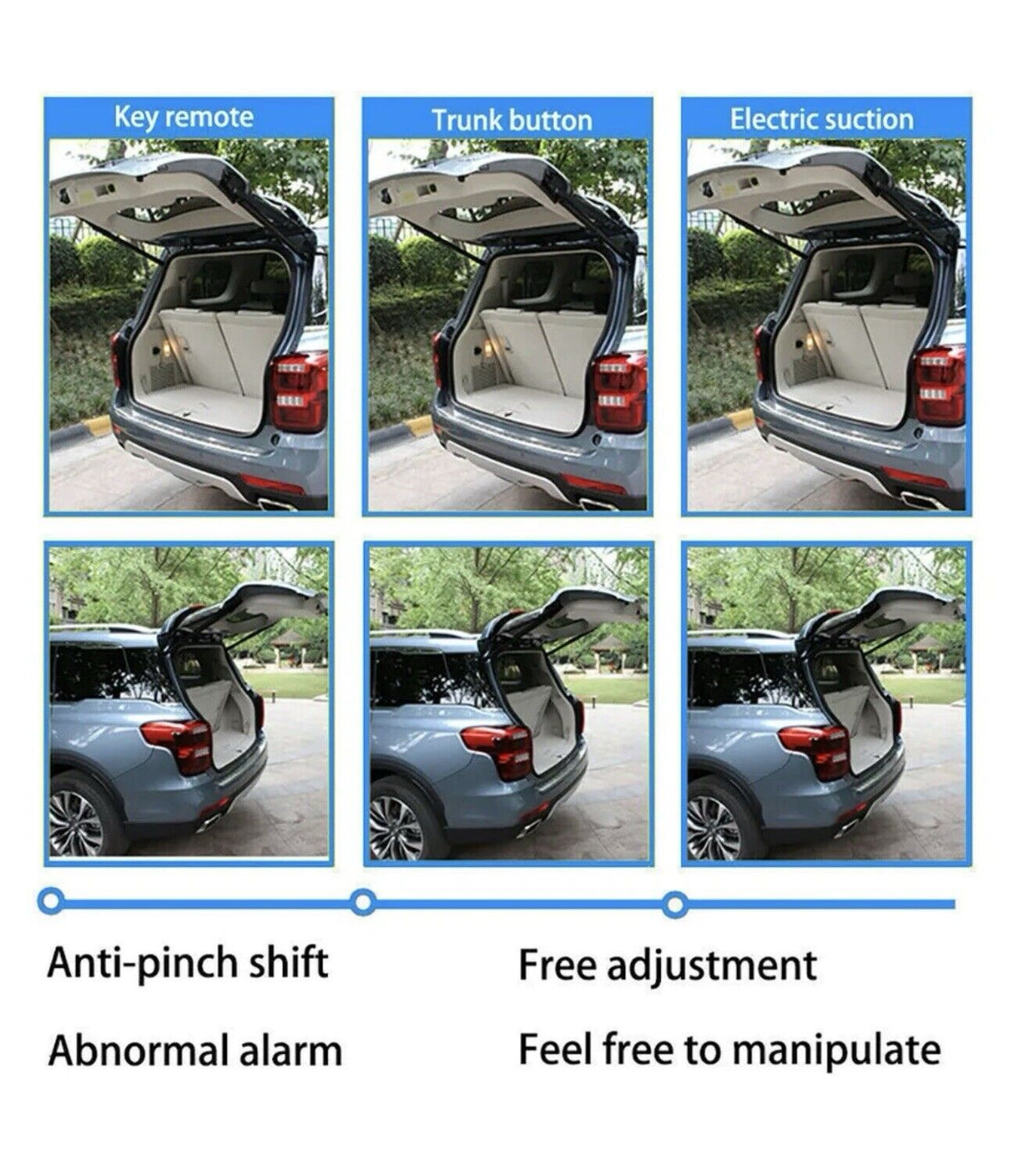 Intelligent Smart Auto Electric Remote Tail Gate Lift For Toyota RAV4 2014-2018