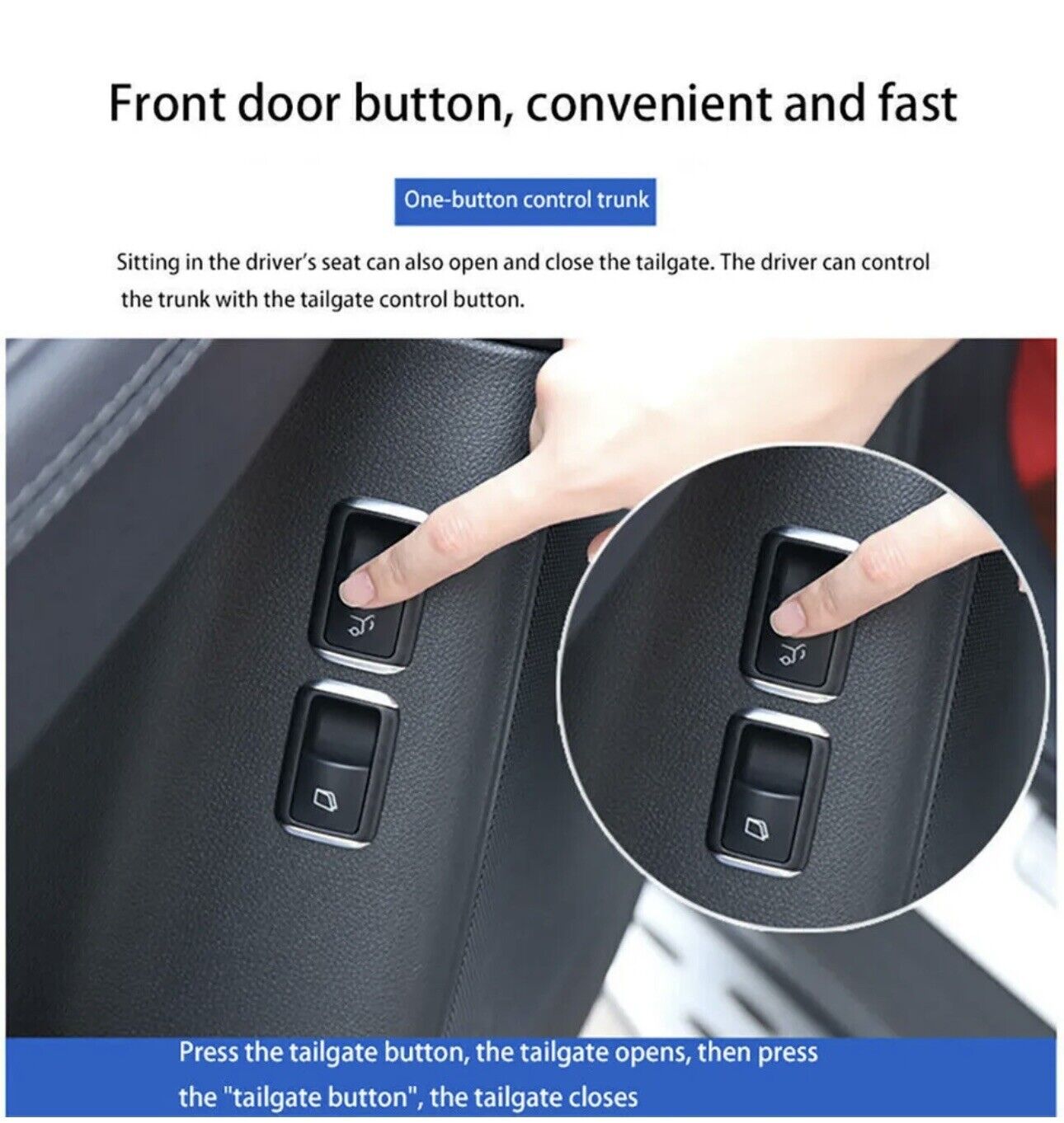 Smart Auto Electric Remote Tail Gate Lift For Toyota Kluger 2016-2024