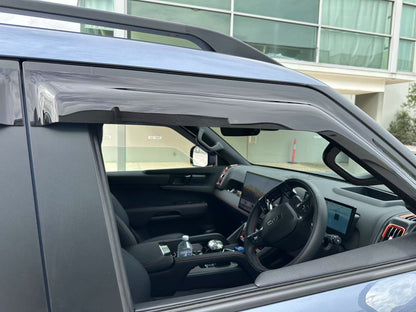 Weathershield Window Visors to Suit BYD Shark 6 2025+ — view 5