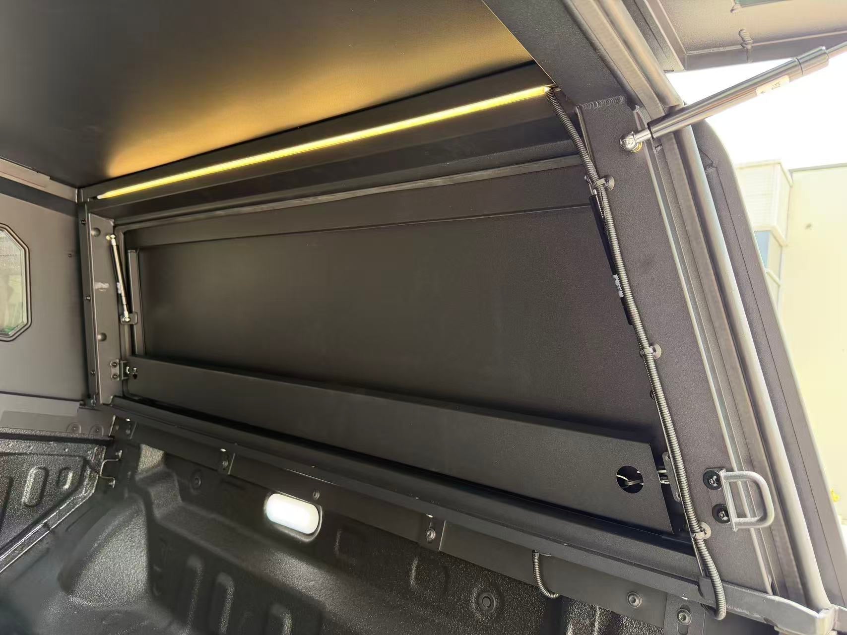 Heavy Duty Aluminium Canopy with Side Storage For BYD Shark 6 2025-2026 — view 8