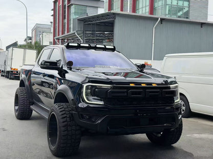Roof LED Light Pod for Ford Ranger / Raptor Next Gen 2022–Current — No-Drill, Remote Control