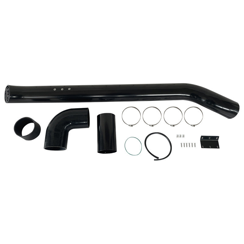 Black Stainless Steel Snorkel Kit For TOYOTA HILUX N80 2015-2024