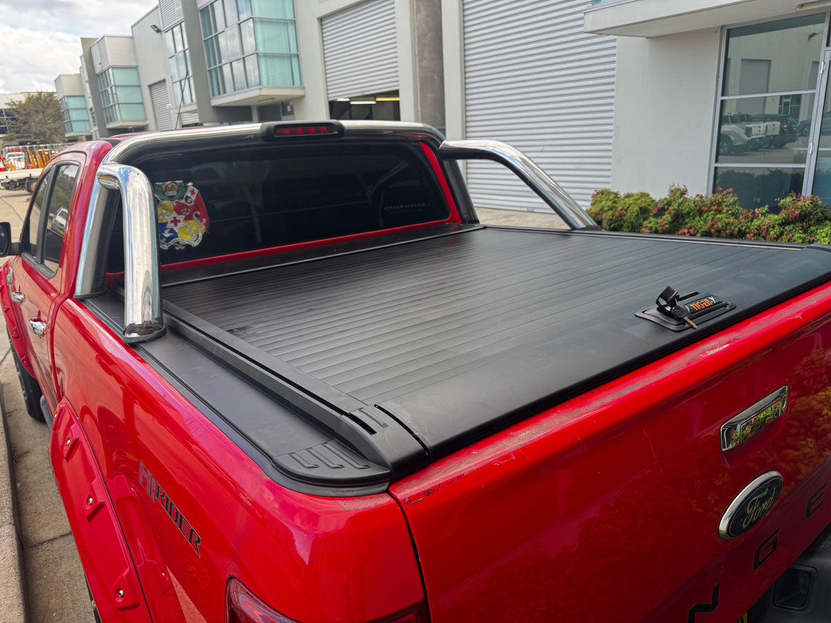 Manual Roller Shutter Tonneau Cover for Ford Ranger / Raptor PX 2012-2022 — view 2