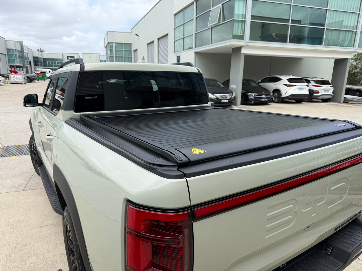 Upgraded Electric Roller Shutter Tonneau Cover for BYD Shark 6 2025-2026