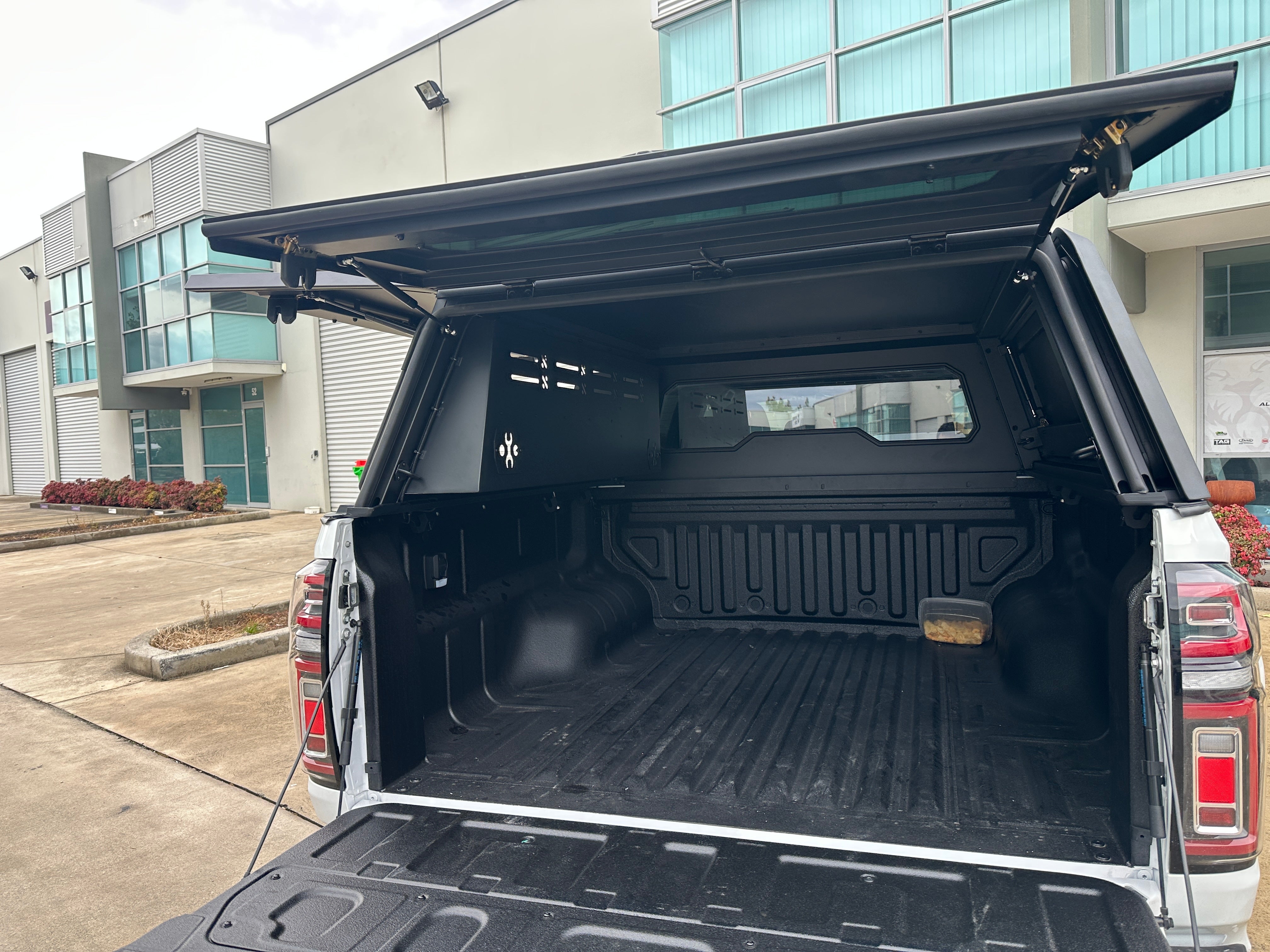 Heavy Duty Aluminum Canopy with Side Storage For GWM CANNON 2021-2025