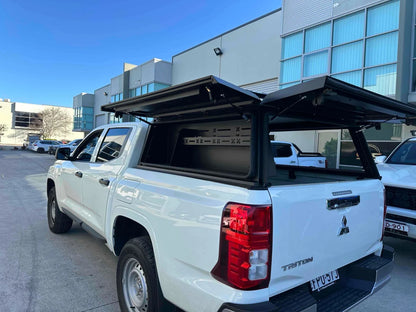 Heavy Duty Aluminum Canopy with Side Storage For Mitsubishi MV Triton 2024-2026 — view 4