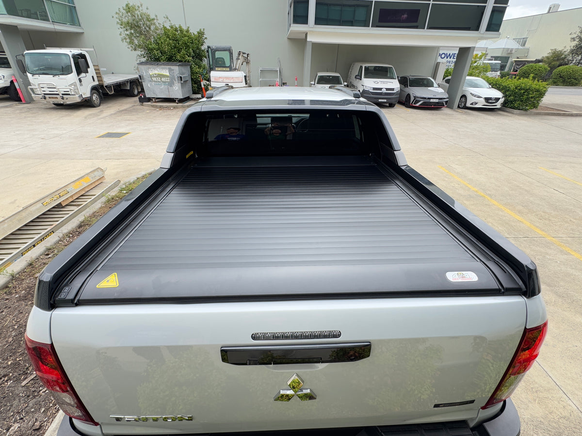 Upgraded Electric Roller Shutter Tonneau Cover for Mitsubishi Triton MV GSR 2024-2026 — view 2