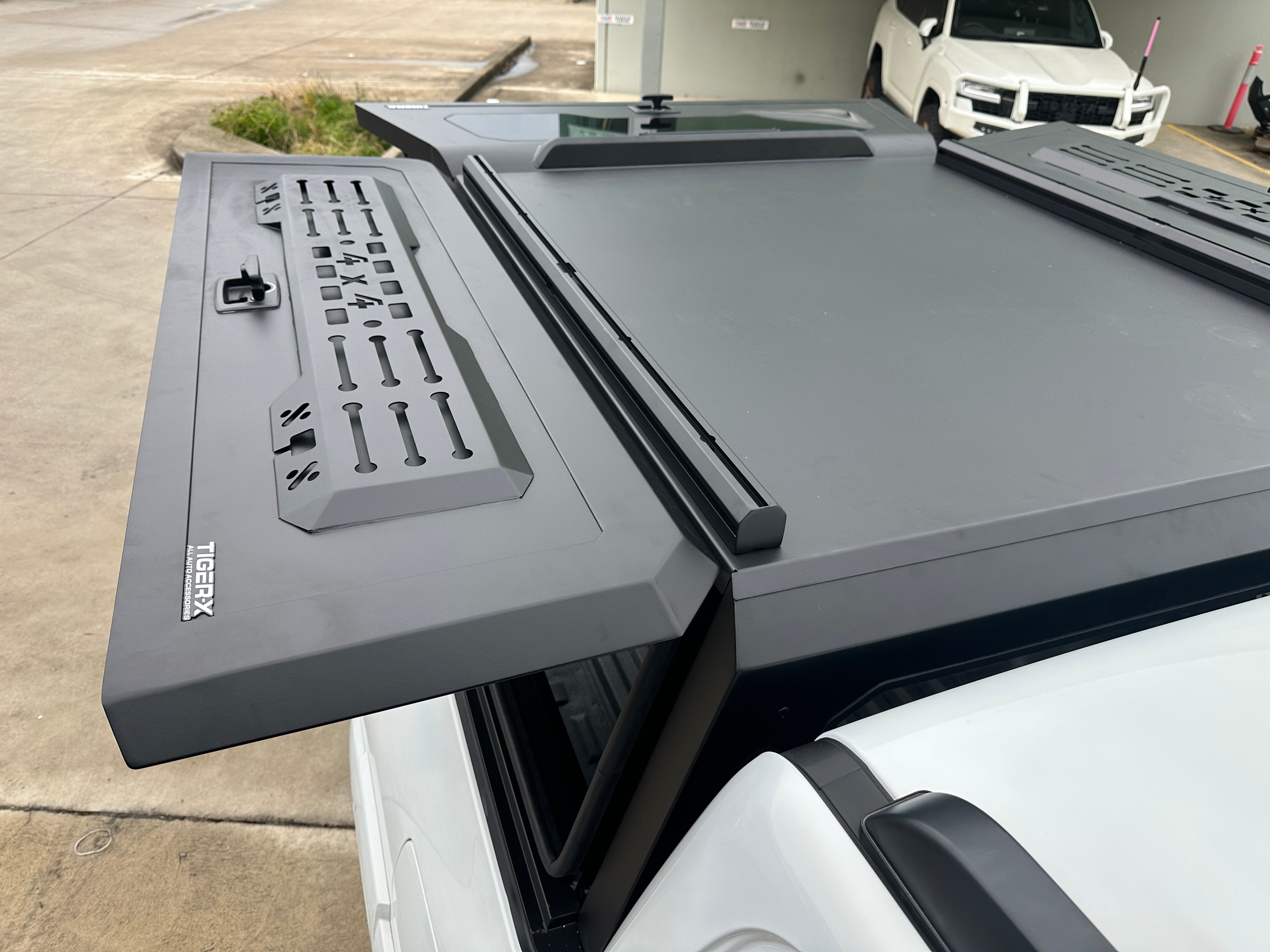 Heavy Duty Aluminum Canopy with Side Storage For GWM CANNON 2021-2025