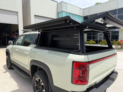 Heavy Duty Aluminium Canopy with Side Storage For BYD Shark 6 2025-2026 — view 2